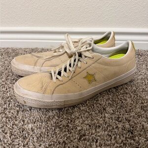 Converse Tan Star Low-Top Sneakers